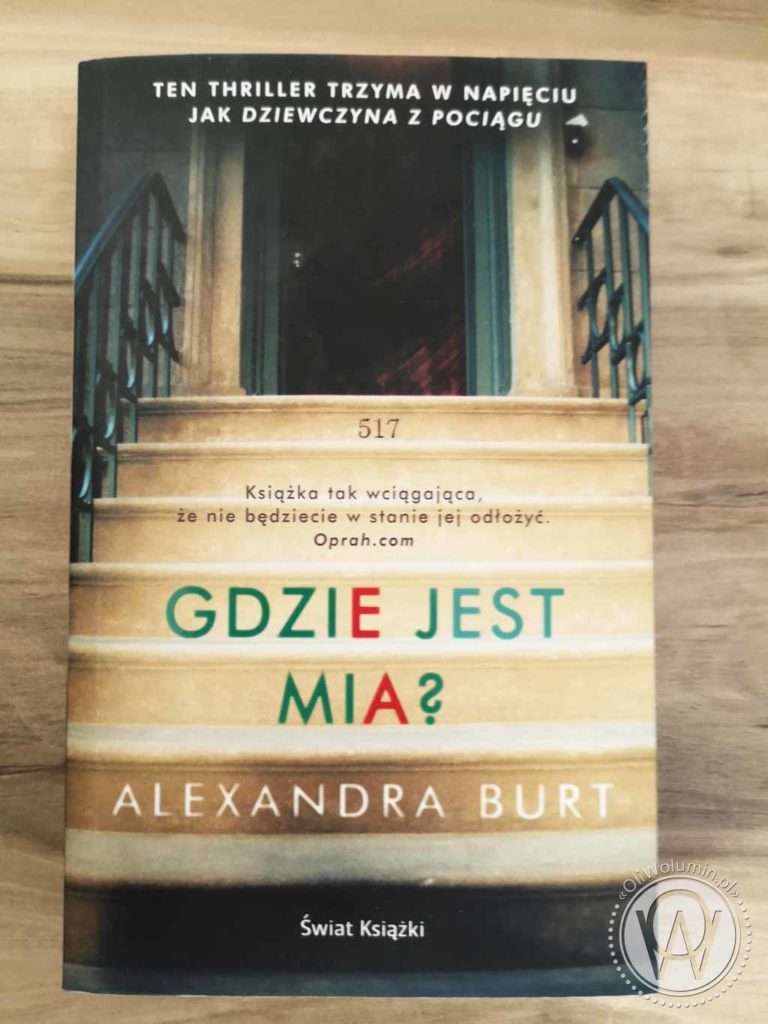 Alexandra Burt Gdzie Jest Mia?