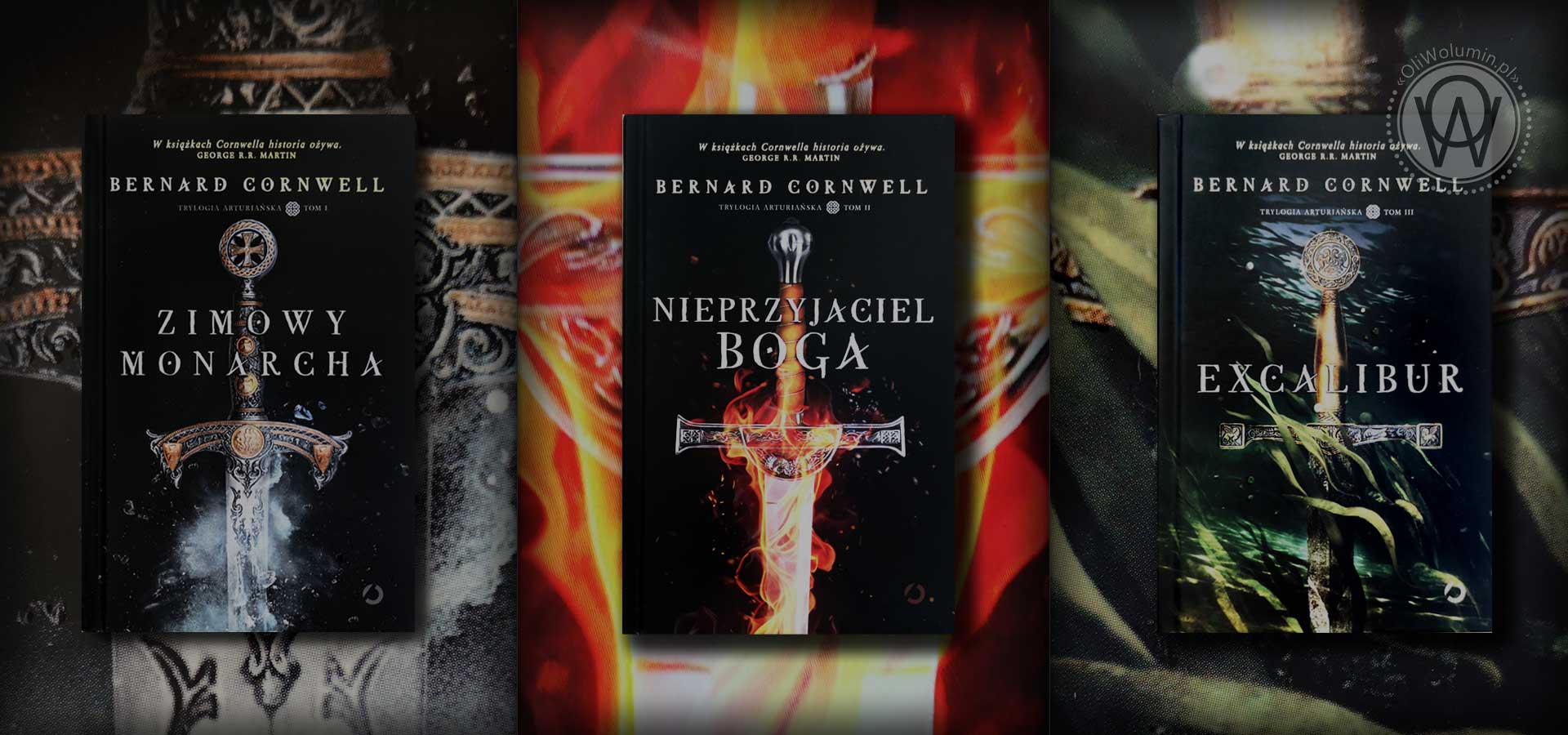 Trylogia Arturiańska Tom 2 Nieprzyjaciel Boga OliWolumin - Bernard Cornwell - "Trylogia Arturiańska"