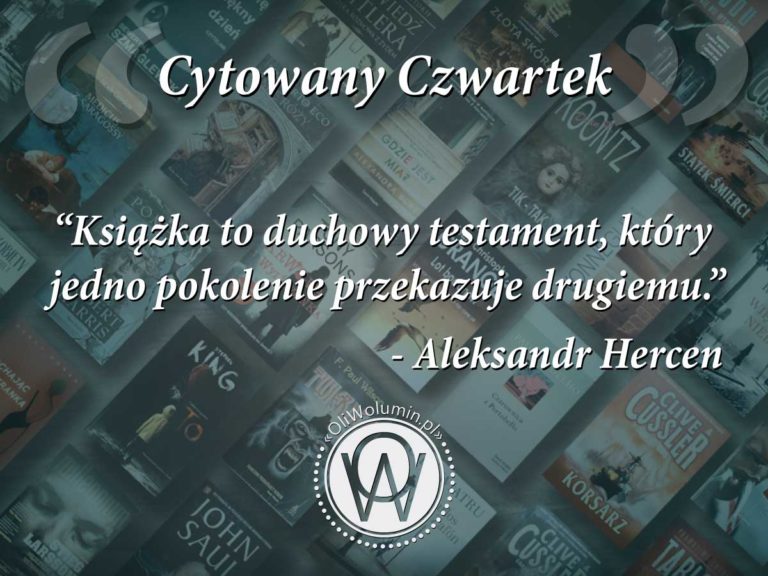 Cytowany Czwartek Aleksandr Hercen