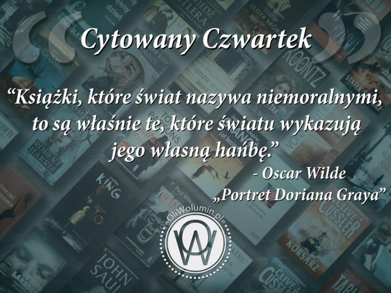 Cytowany Czwartek Oscar Wilde