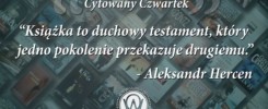 Cytowany Czwartek Aleksandr Hercen