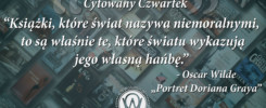 Cytowany Czwartek Oscar Wilde