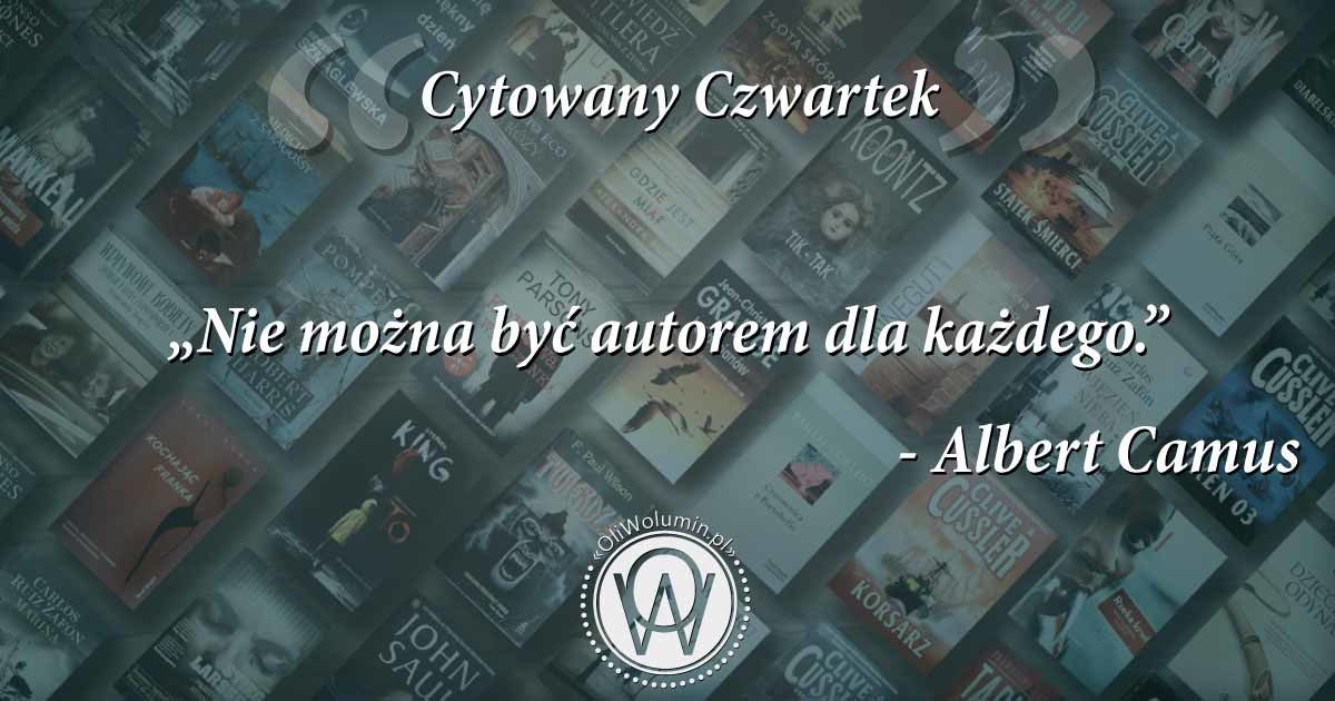 Cytowany Czwartek - Albert Camus