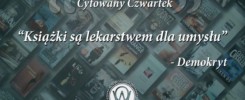 Cytowany czwartek - Demokryt